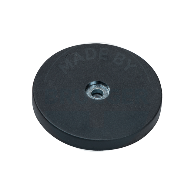 Magnet mit Kunstoffmantel und gummierter Haftfläche 43mm | © Brugger GmbH