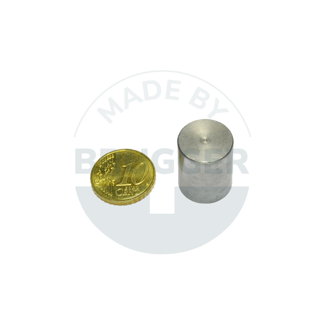 Aimant grappin en NdFeB boîtier en acier tolérance d'ajustement  h6 16mm | © Brugger GmbH