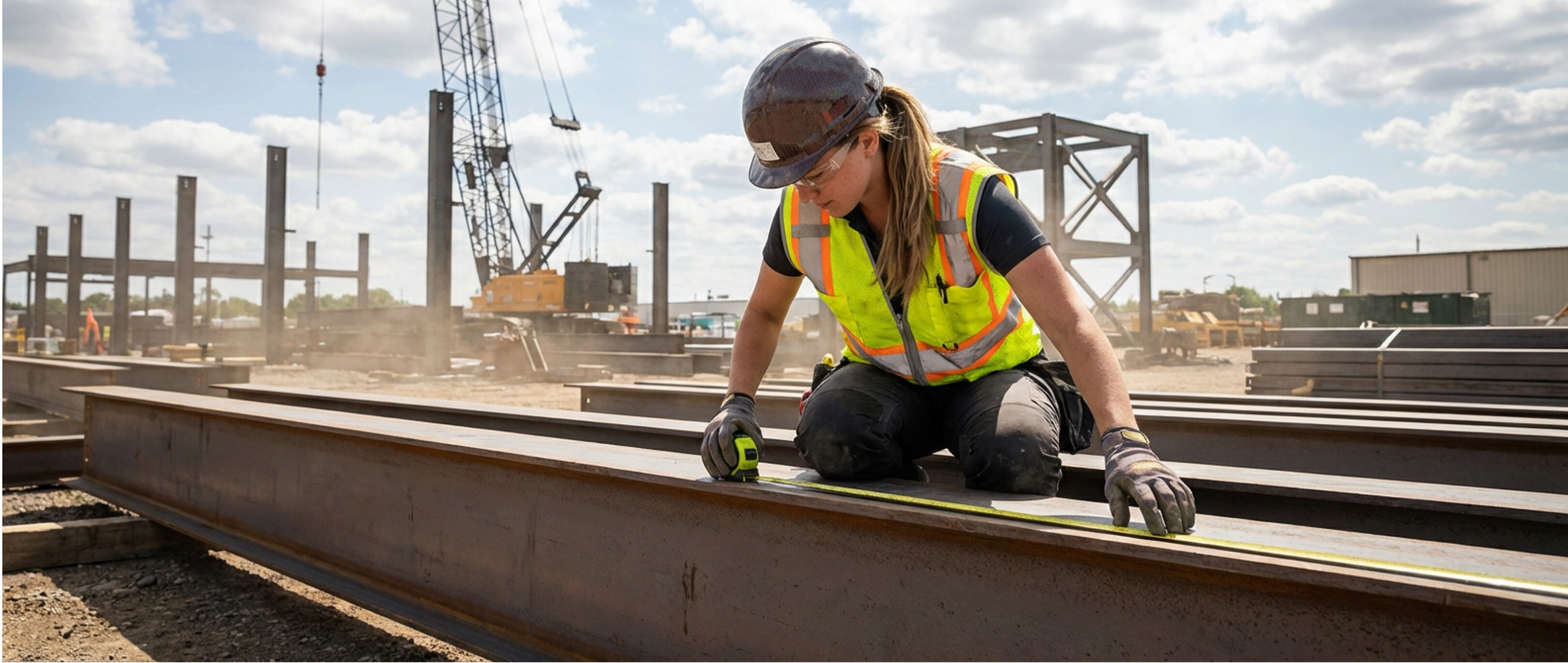 Frau auf Baustelle | © @brugger-gmbh