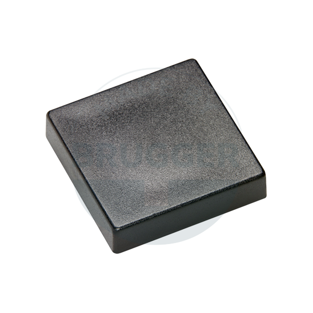 Aimant de bureau noir carré 35mm | © Brugger GmbH