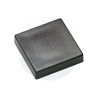 Bueromagnet schwarz quadratisch 35mm | © Brugger GmbH