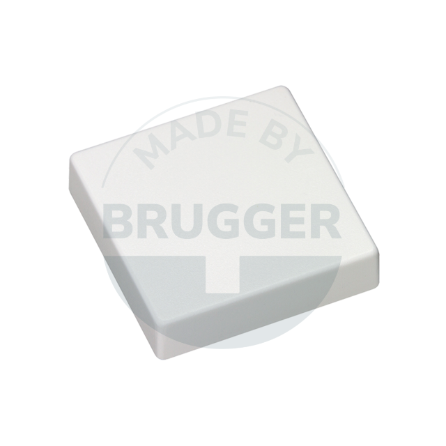 Aimant de bureau blanc carré 35mm | © Brugger GmbH