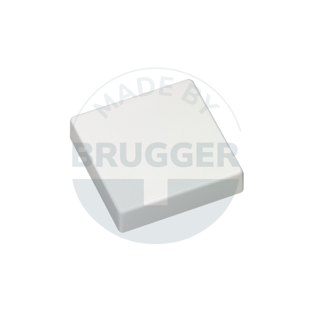 Bueromagnet weiss quadratisch 24mm | © Brugger GmbH