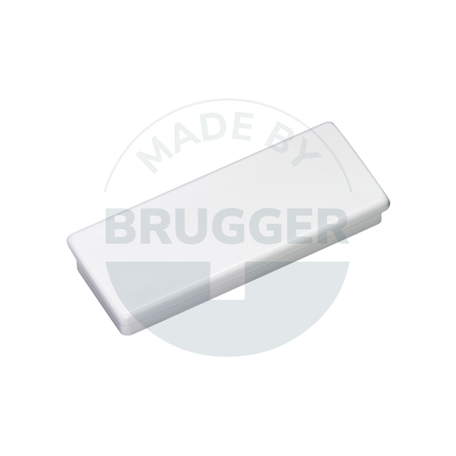 Office magnet white rectangular 55mm | © Brugger GmbH