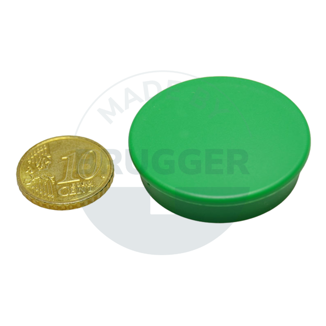 Office magnet round green 36mm  | © Brugger GmbH