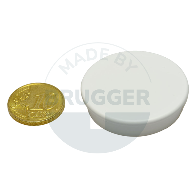 Office magnet round white 36mm  | © Brugger GmbH