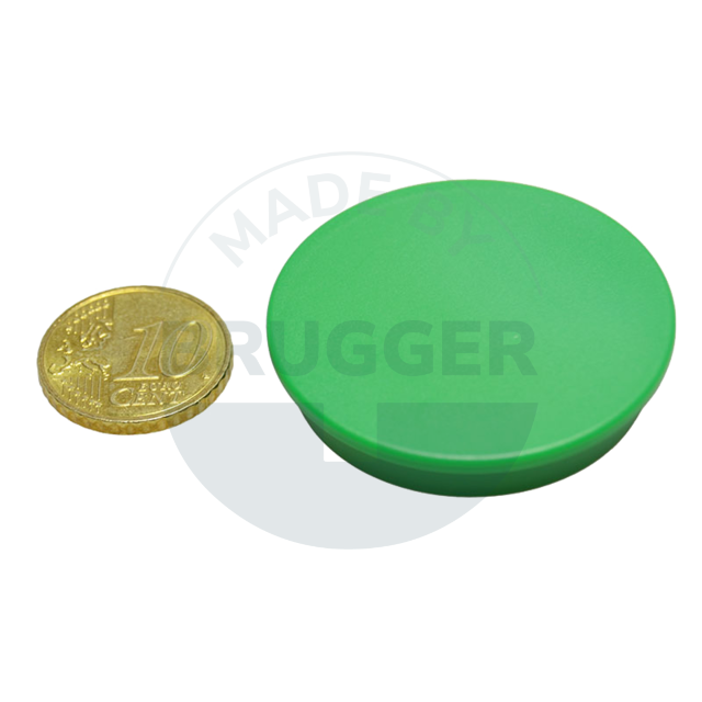 Office magnet round green 40mm  | © Brugger GmbH