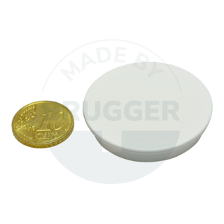 Bueromagnet weiss rund 40mm | © Brugger GmbH