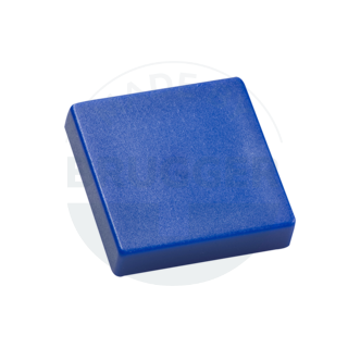 Bueromagnet blau quadratisch 35mm | © Brugger GmbH