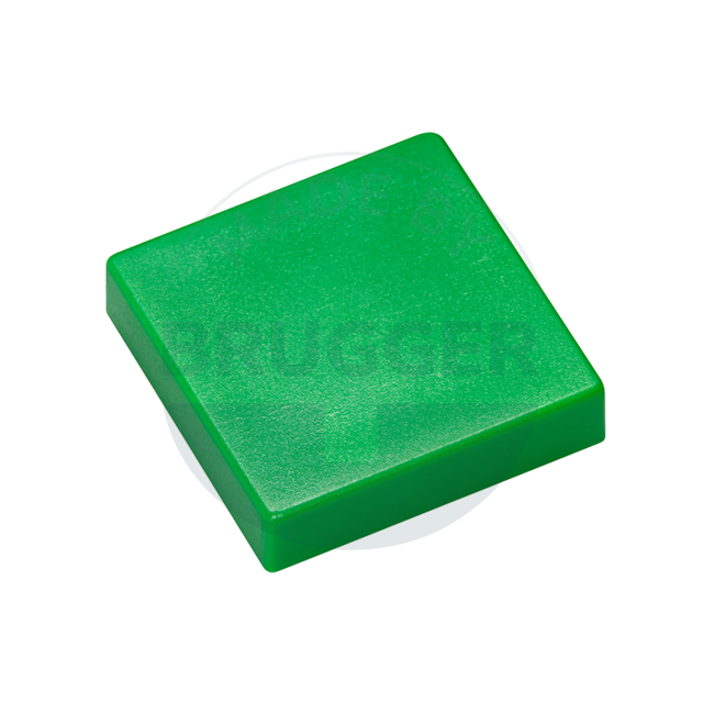 Aimant de bureau vert carré 35mm | © Brugger GmbH