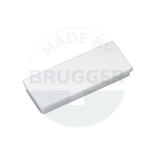 Bueromagnet weiss rechteckig 55mm | © Brugger GmbH