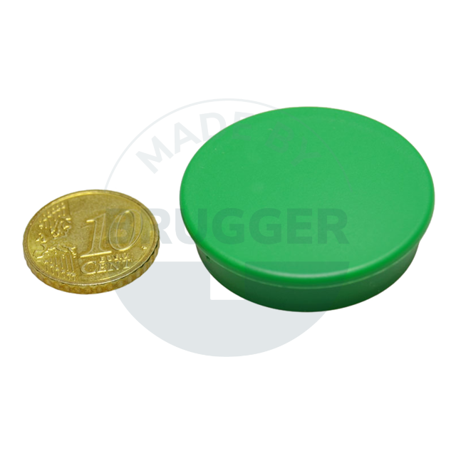 Office magnet round green 36mm | © Brugger GmbH