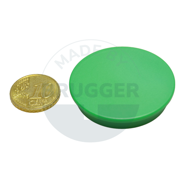 Office magnet round green 40mm | © Brugger GmbH