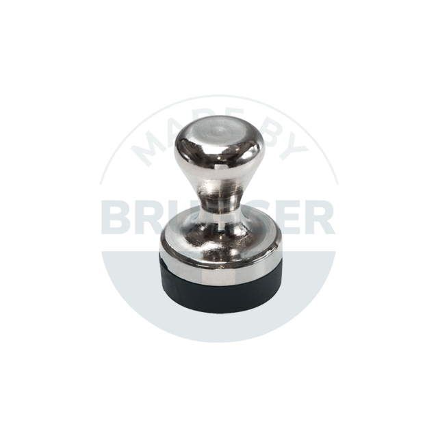 Griffmagnet aus Metall mit gummierter Haftflaeche | © Brugger GmbH