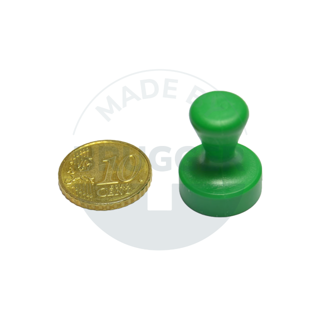 Handle magnet plastic housing green | © Brugger GmbH