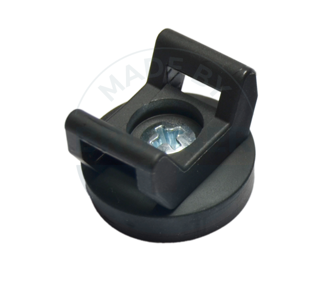 Rubberised magnet for cable mounting 22mm | © Brugger GmbH