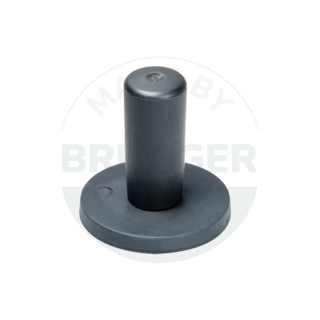 Gummierter Magnet mit Griff 43mm | © Brugger GmbH