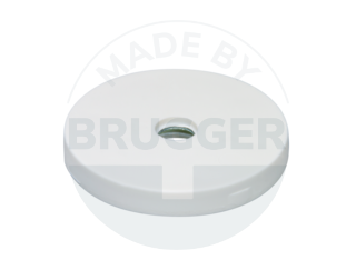 Rubberised magnet with bore and countersink 43mm | © Brugger GmbH