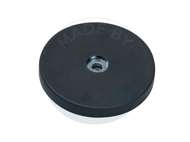 Magnet with plastic sheath and rubberised holding surface 31mm  | © Brugger GmbH