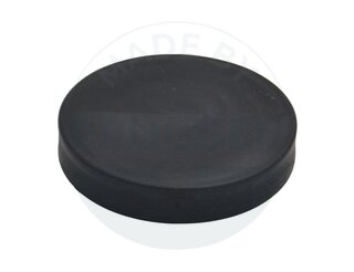 Magnet with plastic coating and adhesive surface on both sides 31mm | © Brugger GmbH