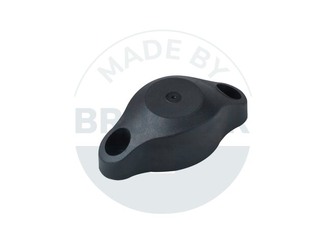 Magnetic door stop with rubber buffer black | © Brugger GmbH