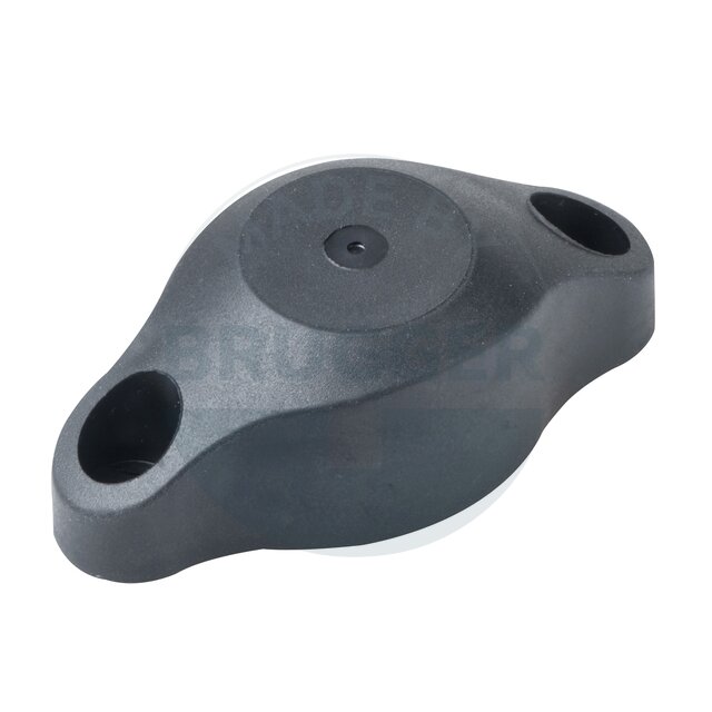 Magnetic door stop with rubber buffer black | © Brugger GmbH