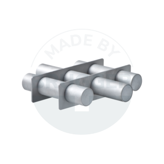 Magnetic filter grille made of NdFeB round welded design | © Brugger GmbH