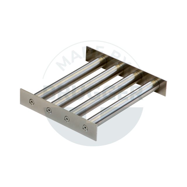Square magnetic filter grille made of NdFeB screwed version | © Brugger GmbH