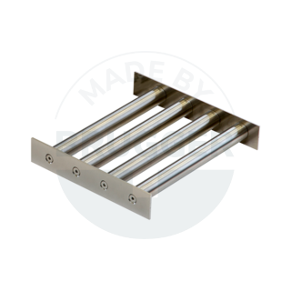 Square magnetic filter grille made of NdFeB screwed version | © Brugger GmbH