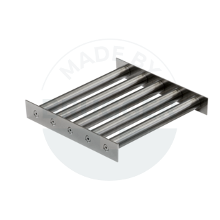 Square magnetic filter grille made of NdFeB screwed version | © Brugger GmbH