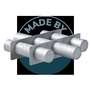 Magnetic filter grille made of NdFeB round welded design | © Brugger GmbH