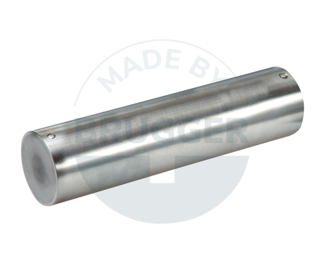 Barre de filtre magnétique en ferrite dure ⌀40mm avec filetage intérieur des deux côtés | © Brugger GmbH