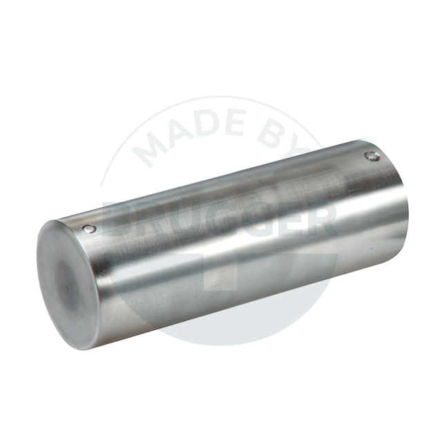 Barre de filtre magnétique en ferrite dure ⌀40mm avec filetage intérieur des deux côtés | © Brugger GmbH