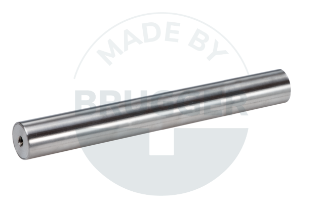 Barre de filtre magnétique en NdFeB ⌀22mm avec filetage intérieur des deux côtés | © Brugger GmbH