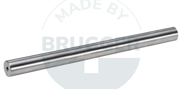 Barre de filtre magnétique en NdFeB ⌀22mm avec filetage intérieur des deux côtés | © Brugger GmbH