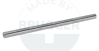 Magnetic filter bar made of NdFeB ⌀22mm with internal thread on both sides | © Brugger GmbH