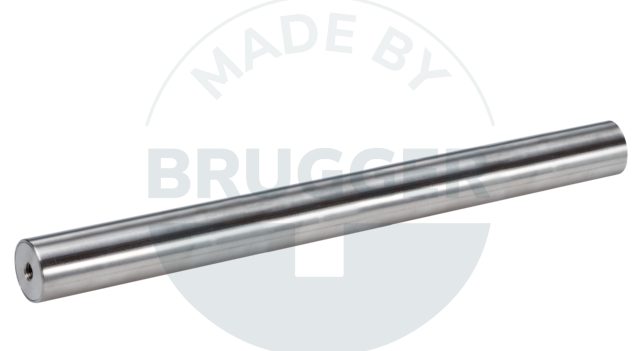 Barre de filtre magnétique en NdFeB ⌀22mm avec filetage intérieur des deux côtés | © Brugger GmbH
