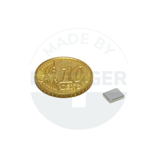 Blockmagnet aus NdFeB, bis 80°C | © Brugger GmbH