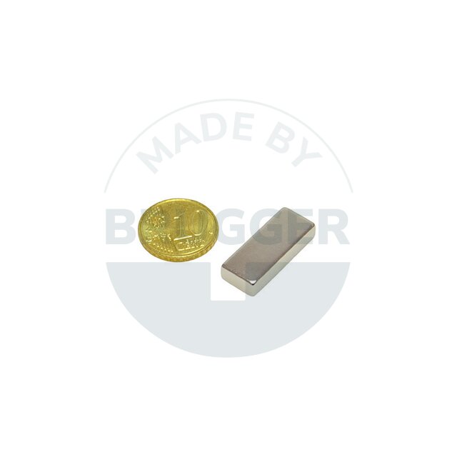 Blockmagnet aus NdFeB, bis 80°C | © Brugger GmbH
