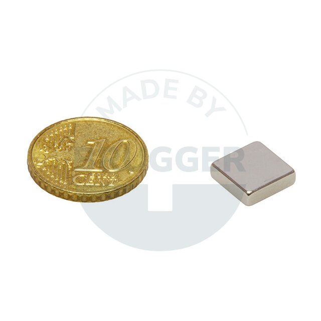 Blockmagnet aus NdFeB, bis 80°C | © Brugger GmbH
