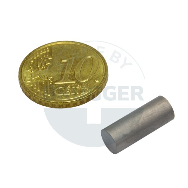 Bar magnet cylinder shape 6x15mm | © Brugger GmbH