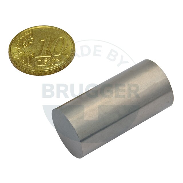 Bar magnet cylinder shape 15x30mm | © Brugger GmbH
