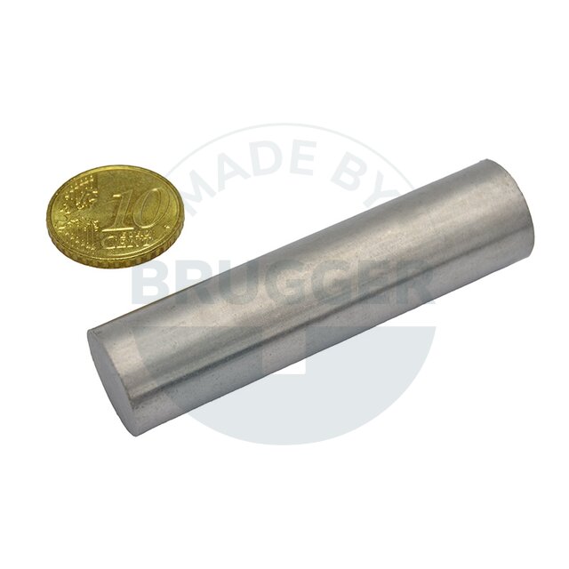 Bar magnet cylinder shape 15x60mm | © Brugger GmbH