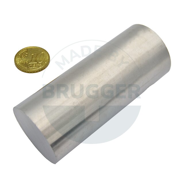 Bar magnet cylinder shape 34x88mm | © Brugger GmbH