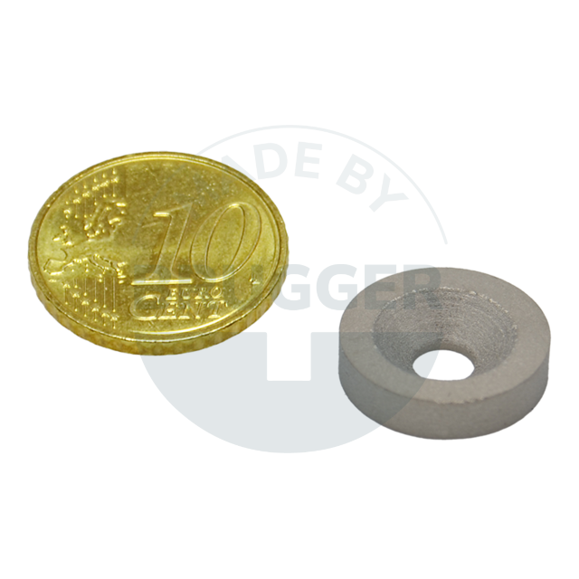Ringmagnet mir Samarium Cobalt mit Senkung | © Brugger GmbH