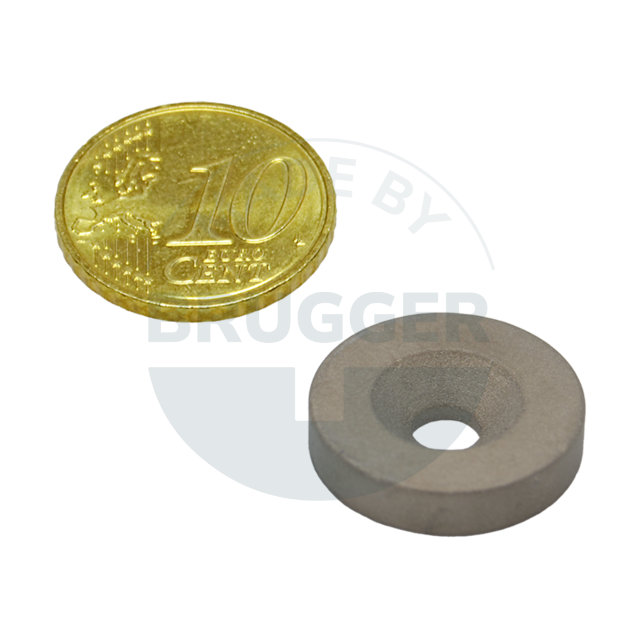 Ringmagnet mir Samarium Cobalt mit Senkung | © Brugger GmbH
