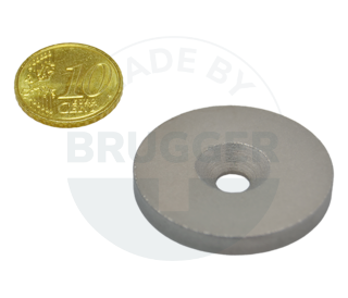 Aimants toriques en samarium cobalt avec lamage | © Brugger GmbH