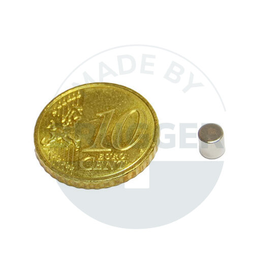 Scheibenmagnet aus NdfeB bis 80°C | © Brugger GmbH