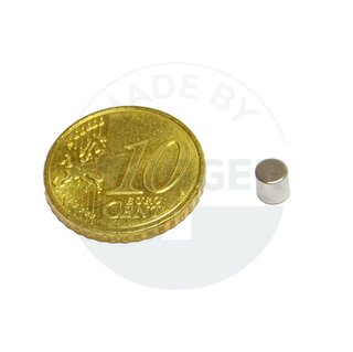 Scheibenmagnet aus NdfeB bis 80°C | © Brugger GmbH