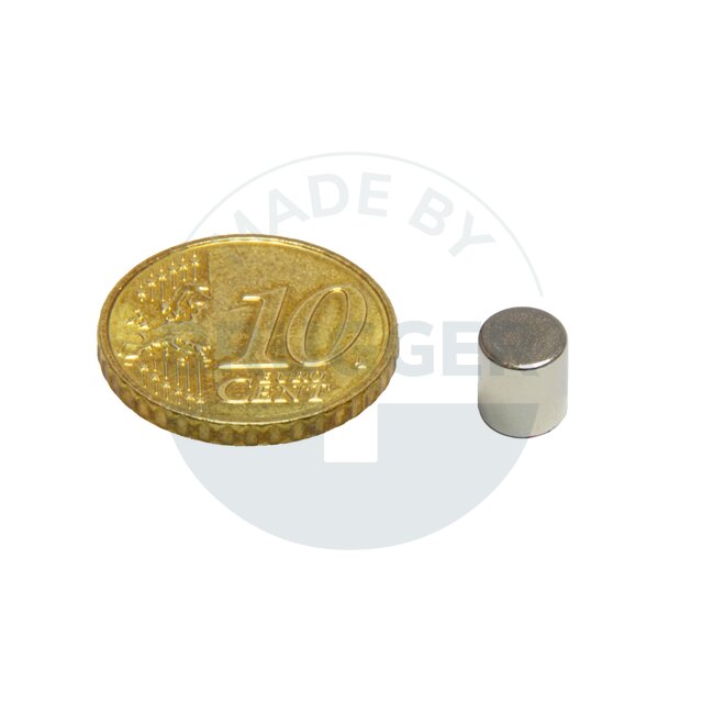 Scheibenmagnet aus NdfeB bis 80°C | © Brugger GmbH